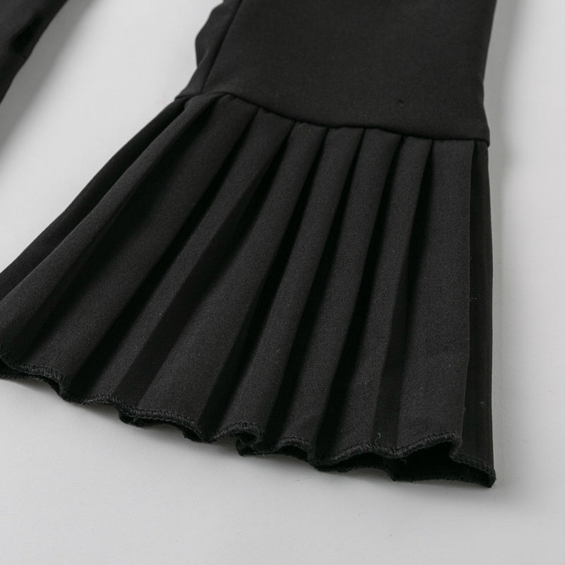 Robe à manches blazer