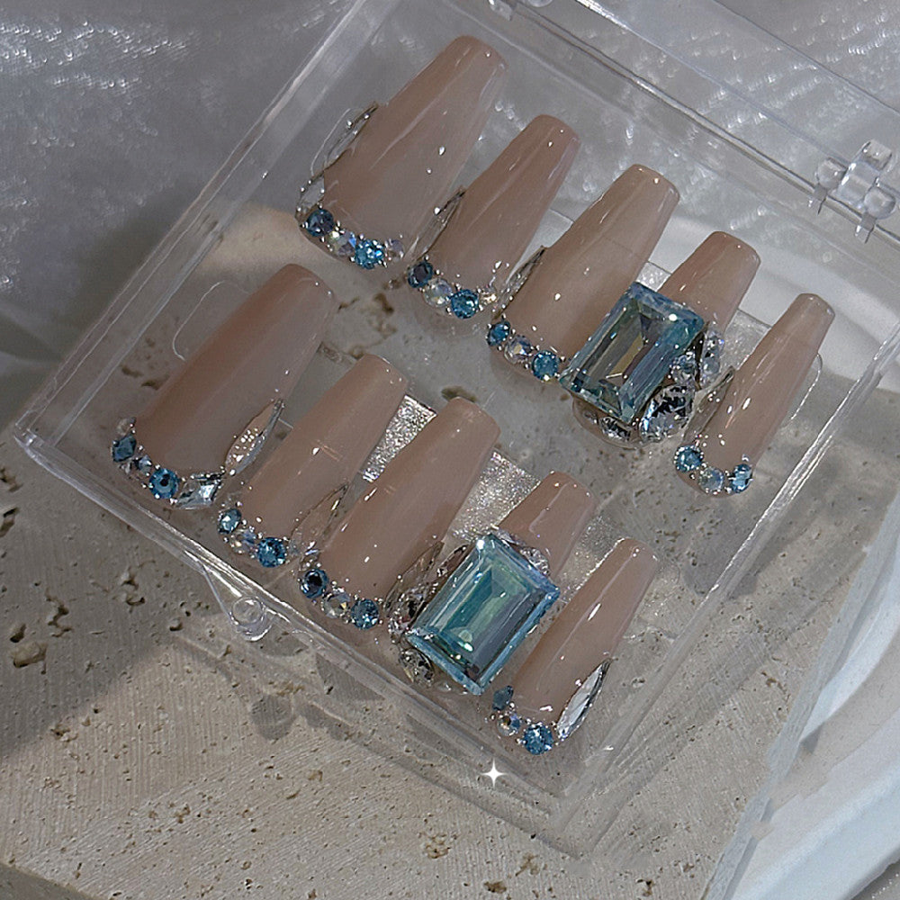 Azúcar con luz de luna azul marino con armadura Producto hecho a mano