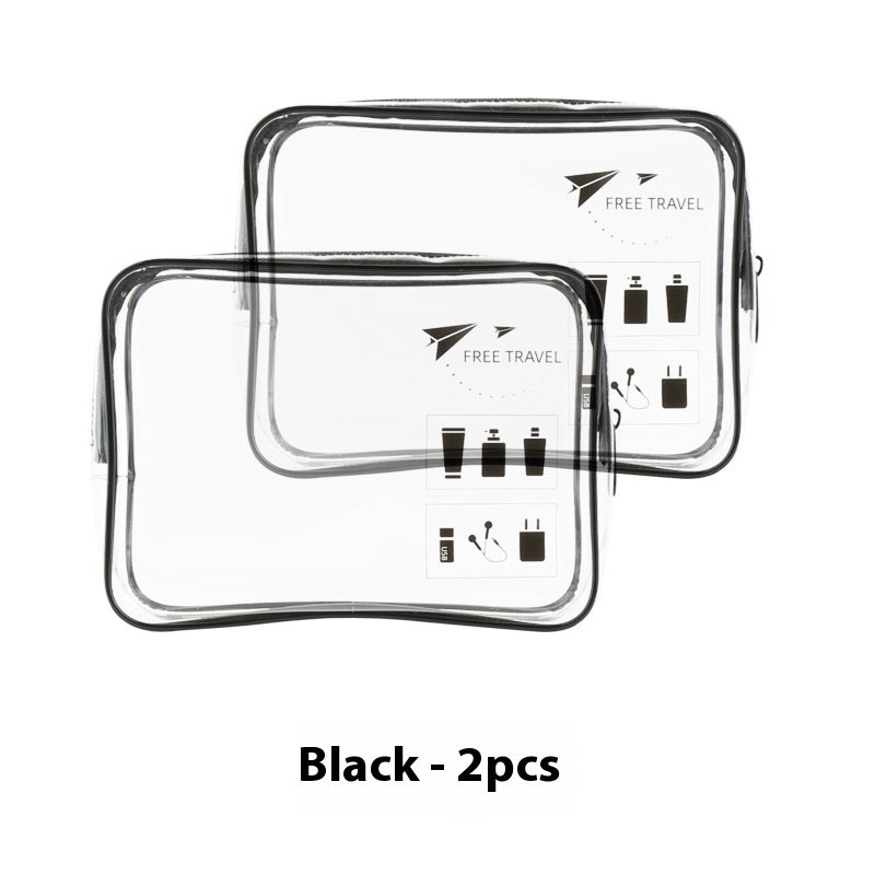 Multi-functional Transparent Travel Waterproof Portable Aviation Plastic Bag