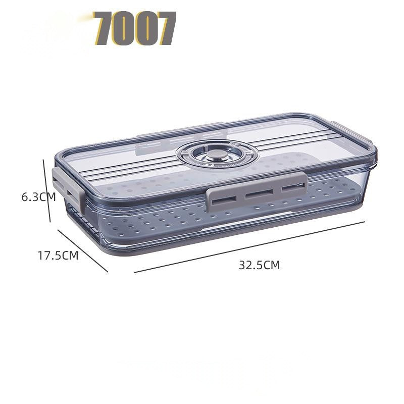 Caja de almacenamiento para refrigerador Caja de almacenamiento de plástico PET transparente de grado alimenticio