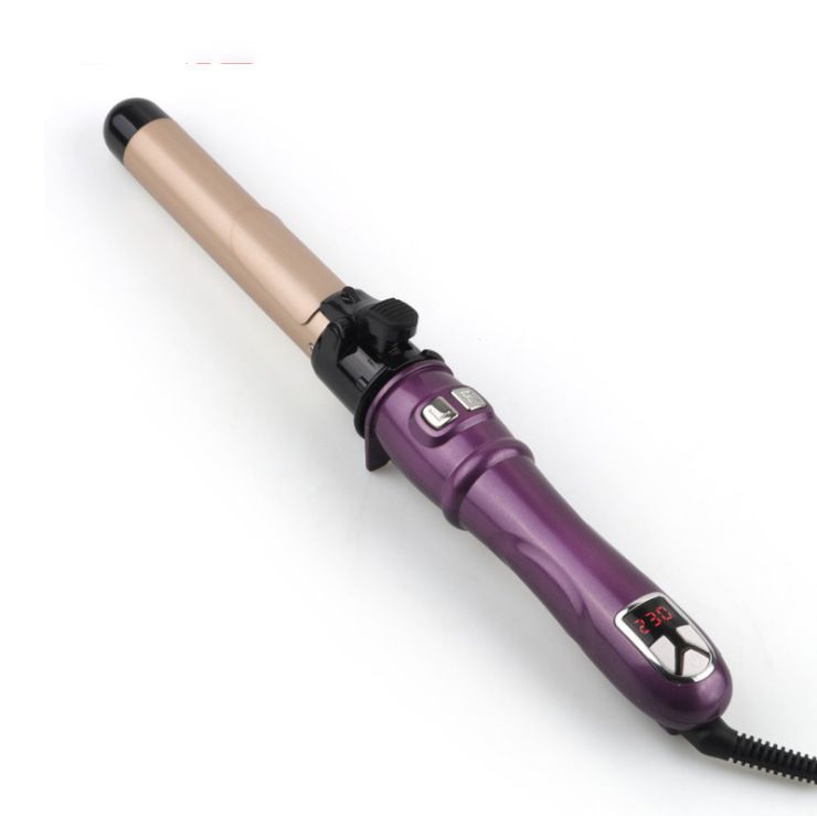 Rizador de pelo automático con control de temperatura LCD