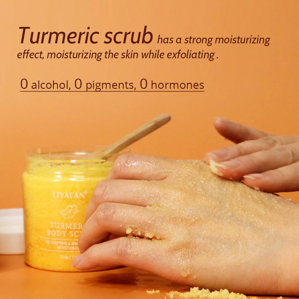 Exfoliante facial iluminador para el cuidado corporal de la piel
