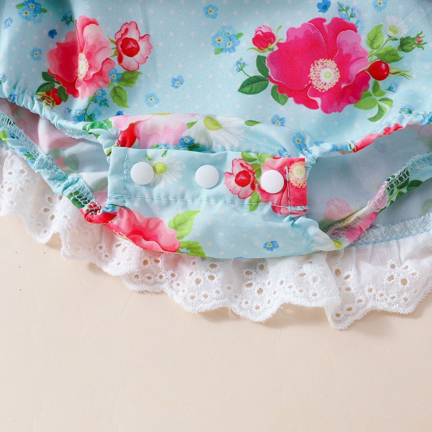 Bebé Floral Mameluco Mamelucos Mono Falda