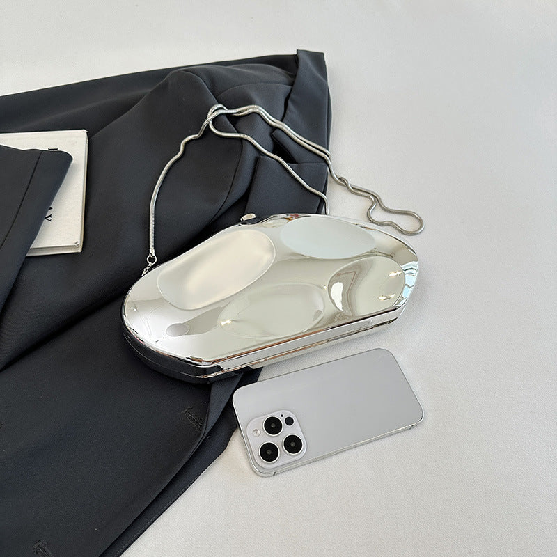 Petit sac à bandoulière en acrylique pour femme, design tendance, style occidental