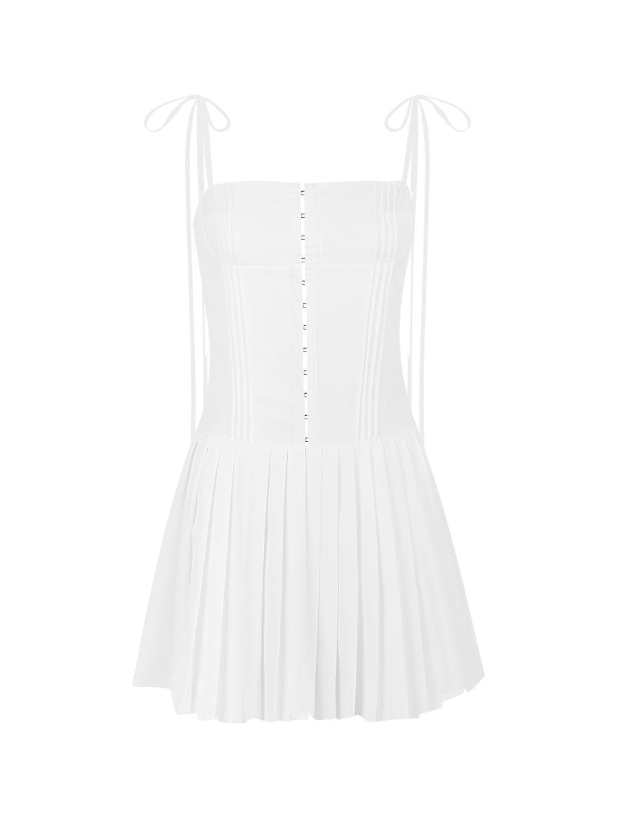 Women's Summer French Strap Dress