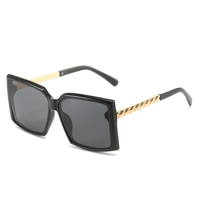 Caja De Moda Gafas De Sol De Lujo Con Luz De Pasarela Simple