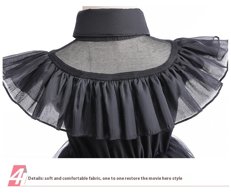 Girls' Mesh Hollow Pettiskirt Merlina Adams