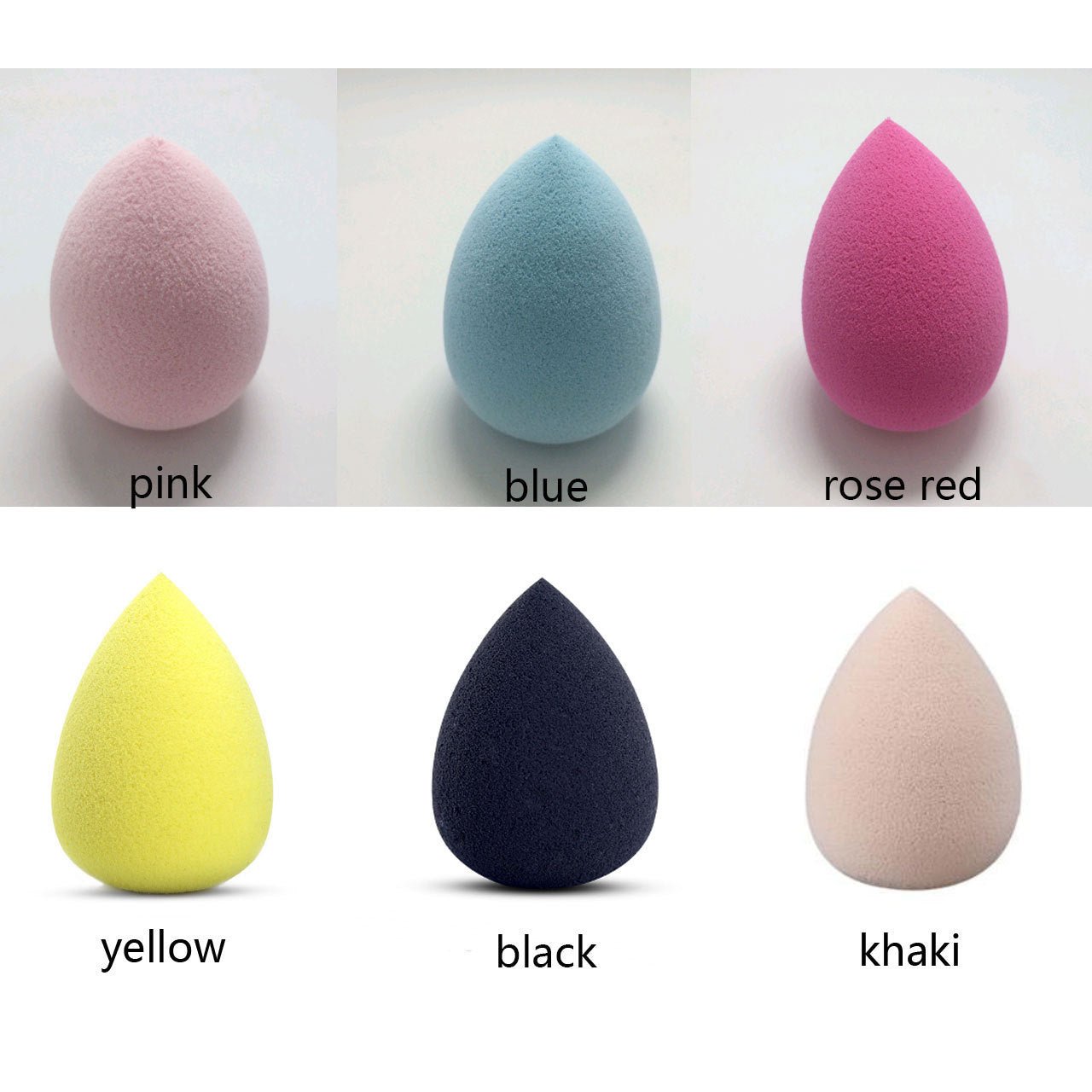Éponge de maquillage Drops Beauty Makeup Puff Sponge