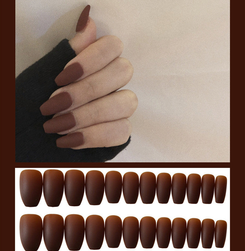 Uñas de ballet esmeriladas