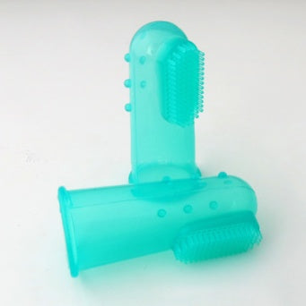 Cepillo de dientes de dedo súper suave para mascotas