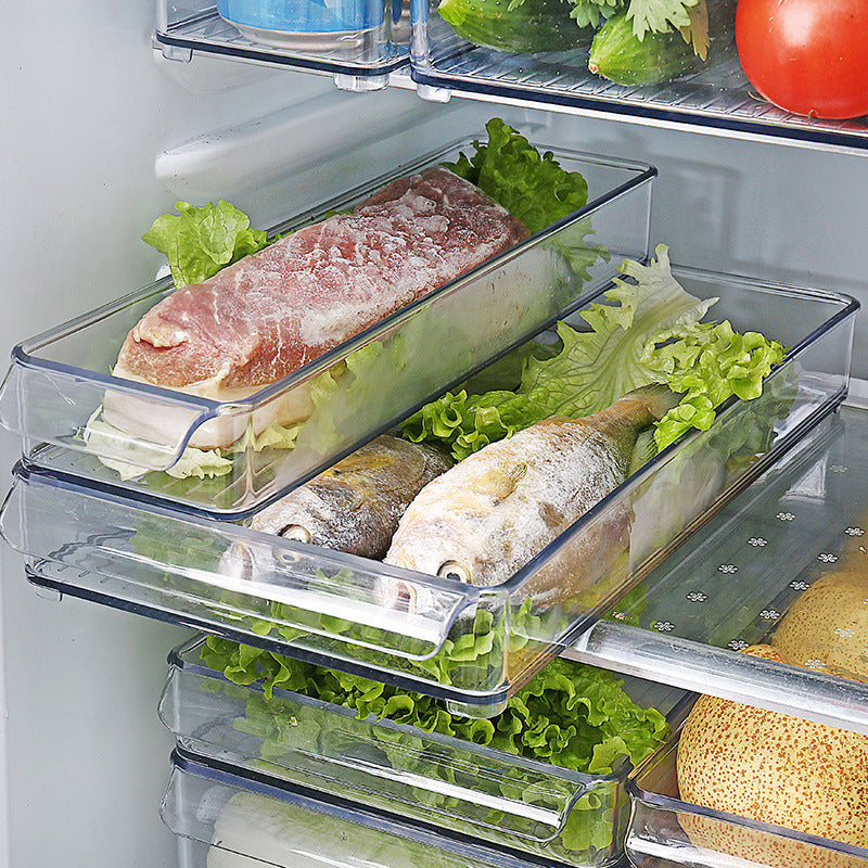 Caja de almacenamiento con cajón para refrigerador
