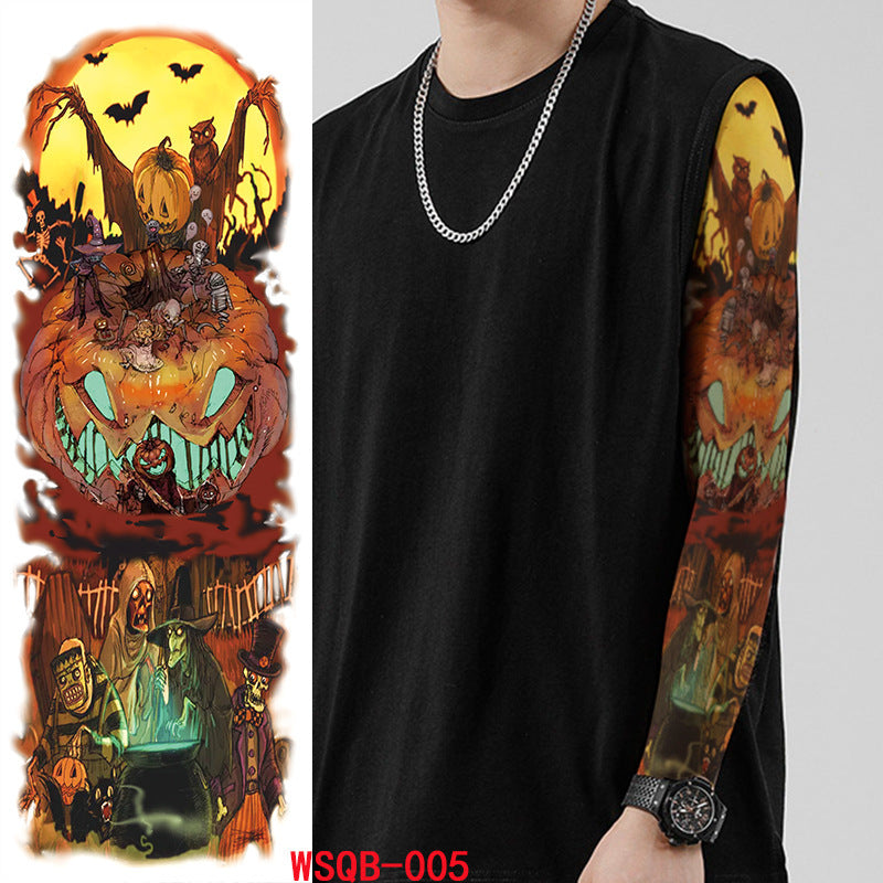 Autocollants de tatouage d'Halloween