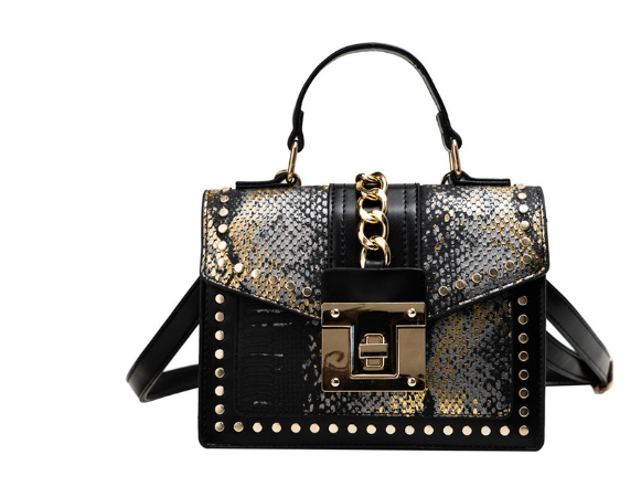 Bolsos de hombro de mujer de cocodrilo de moda