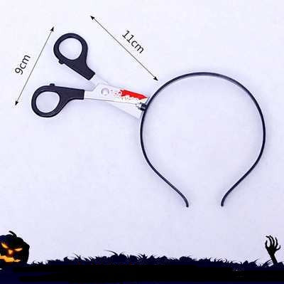 Bandeau d'Halloween avec objet délicat