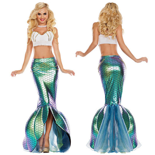 Vêtements de cosplay de sirène pour Halloween