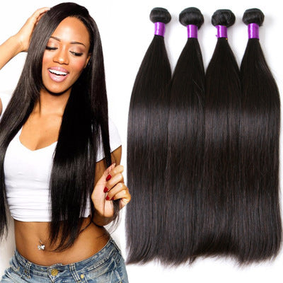 Brasileño, Brasil Cabello Humano Liso Color Natural