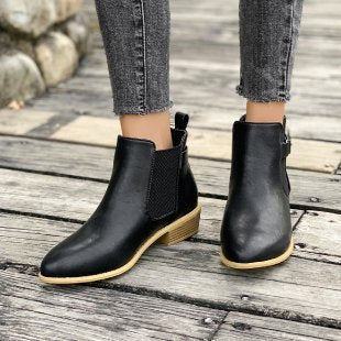 Botas de tacón alto de moda para mujer en tallas grandes