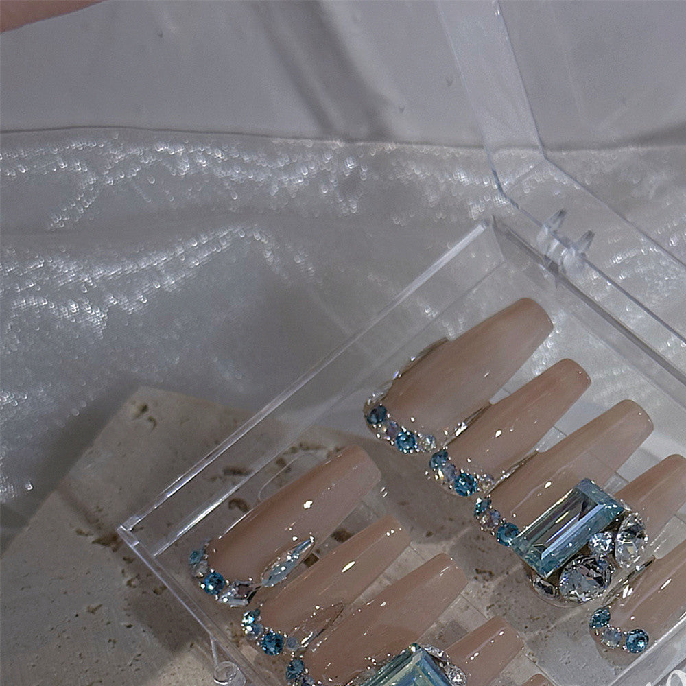 Azúcar con luz de luna azul marino con armadura Producto hecho a mano
