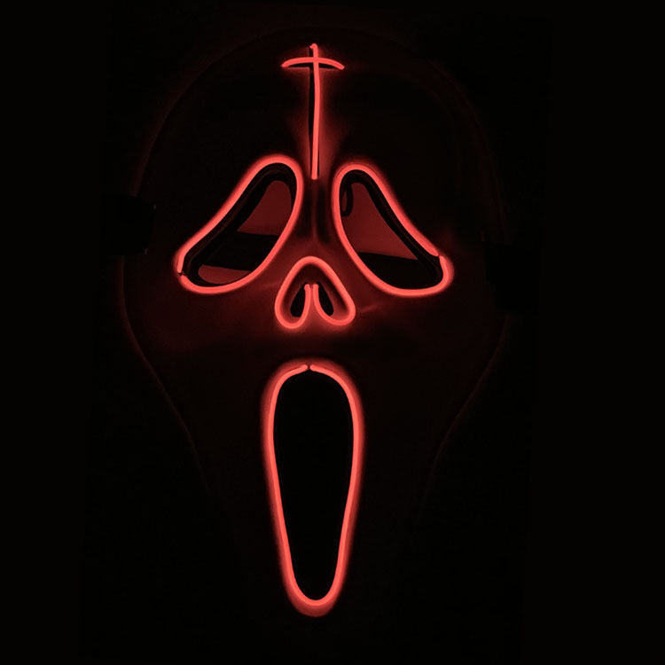 Masque lumineux LED d'Halloween