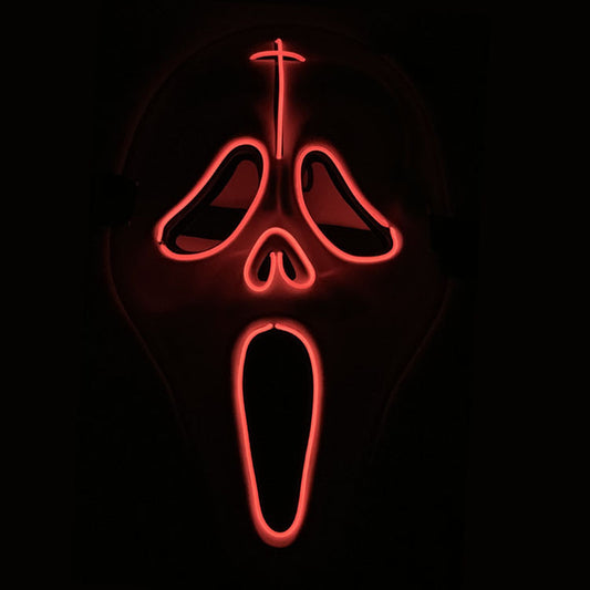 Masque lumineux LED d'Halloween