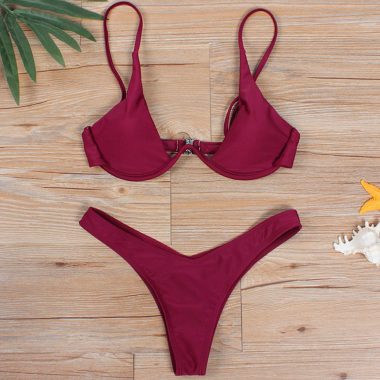 Bikini Traje de baño opcional multicolor sexy