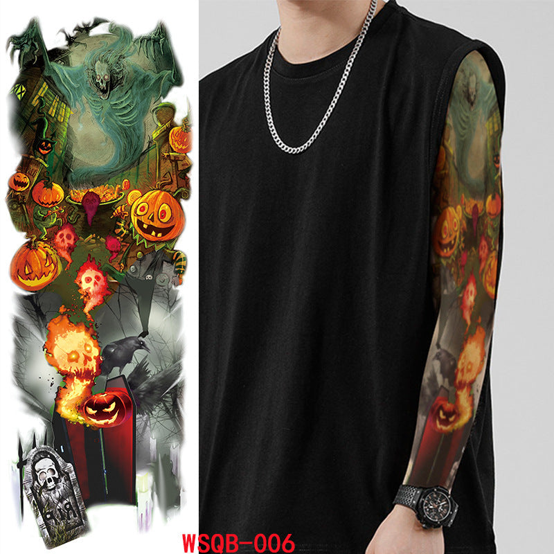Autocollants de tatouage d'Halloween