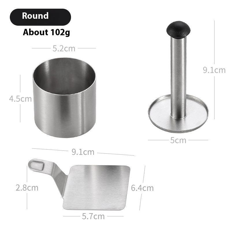 304 Stainless Steel Rice Ball Mold Household Food Grade Sushi Mold