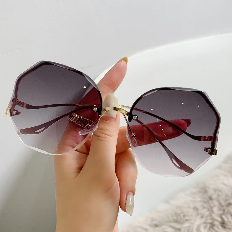 Gafas de sol de moda con protección UV para mujer