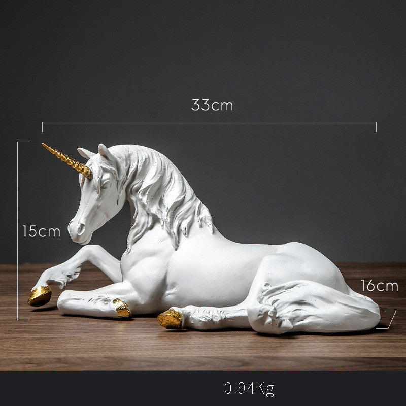 Nordic Resin Horse Crafts Ornament Resin Decoration