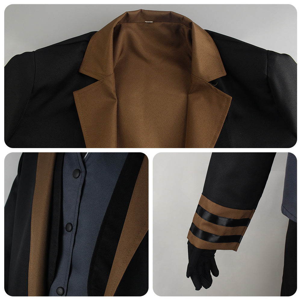 Costume Wenhao Stray Dogs Cos Plaines centrales également cosplay costume de scène