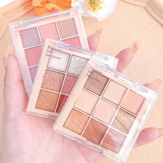 Puré De Patatas Nueve Colores Sombra De Ojos Plato Color Tierra Maquillaje De Belleza