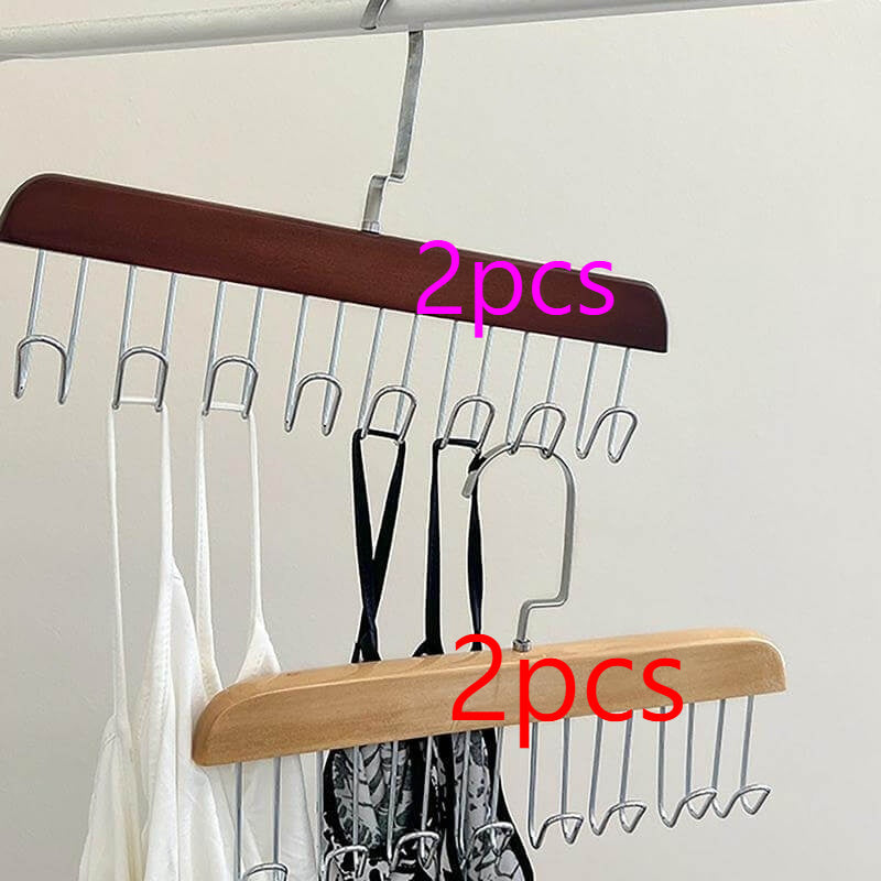 Fantástico perchero para ropa interior de verano con múltiples ganchos para guardar chalecos