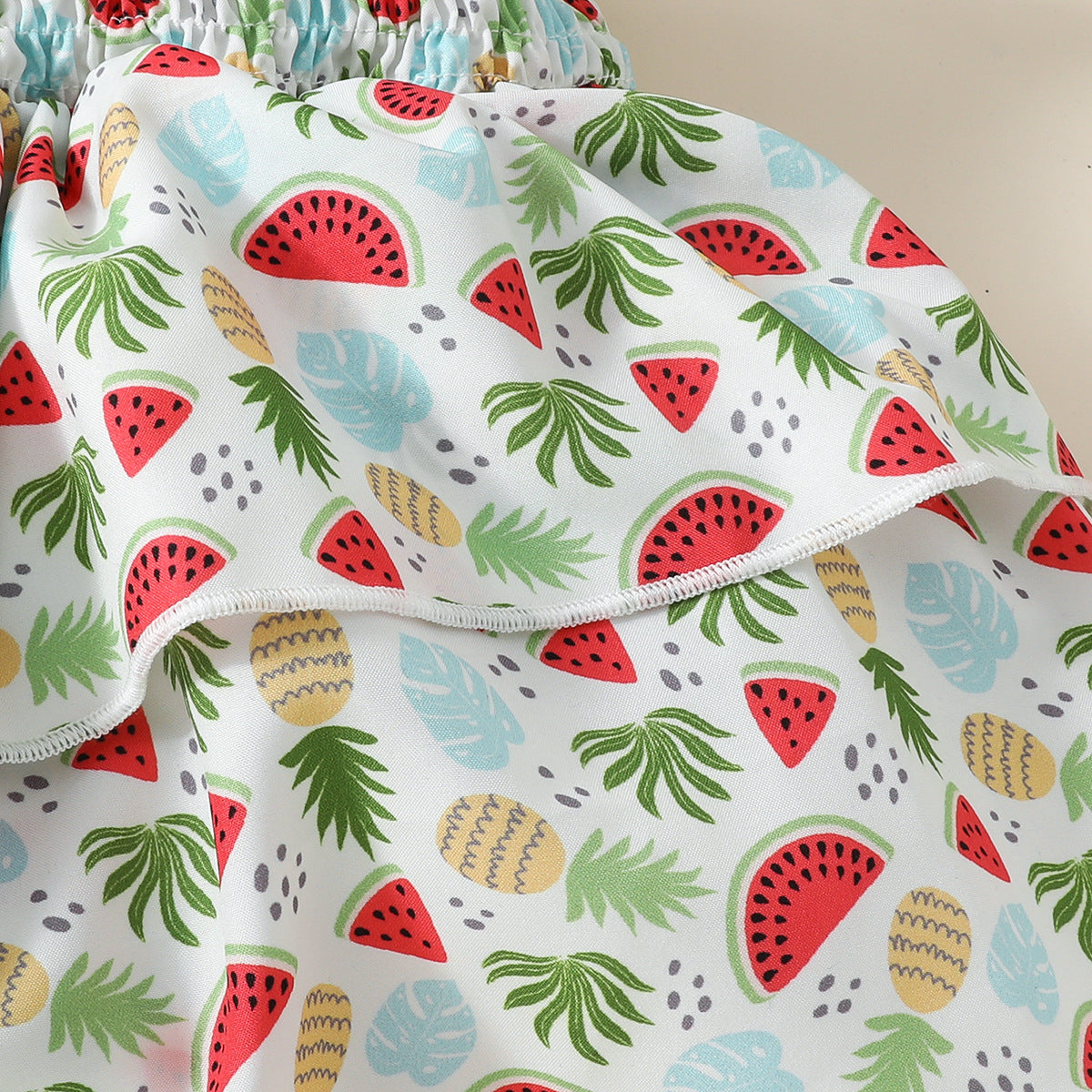 Combinaison d'été pour bébé avec écharpe