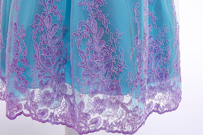 Vêtements pour enfants Robe de princesse pour filles Princesse sirène