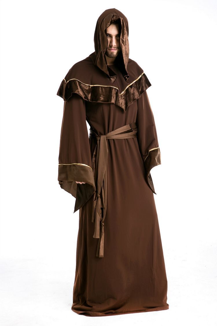 Costume de sorcier d'Halloween pour adulte