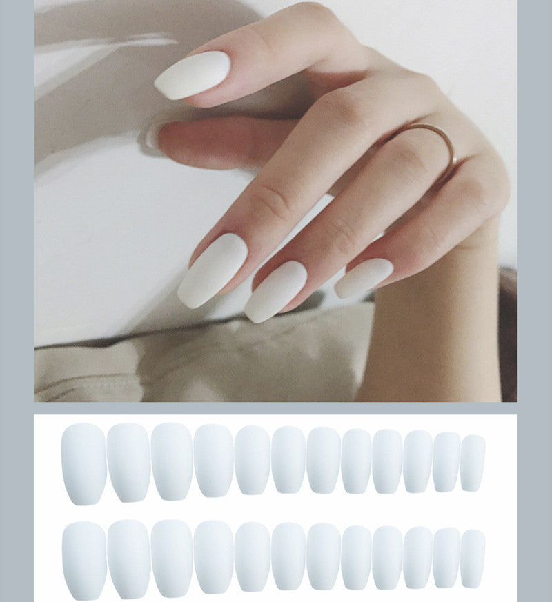 Uñas de ballet esmeriladas