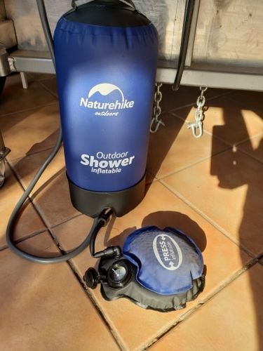 Bolsa de ducha al aire libre Ducha plegable para acampar