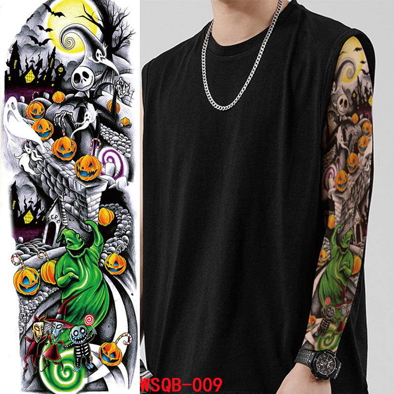 Autocollants de tatouage d'Halloween
