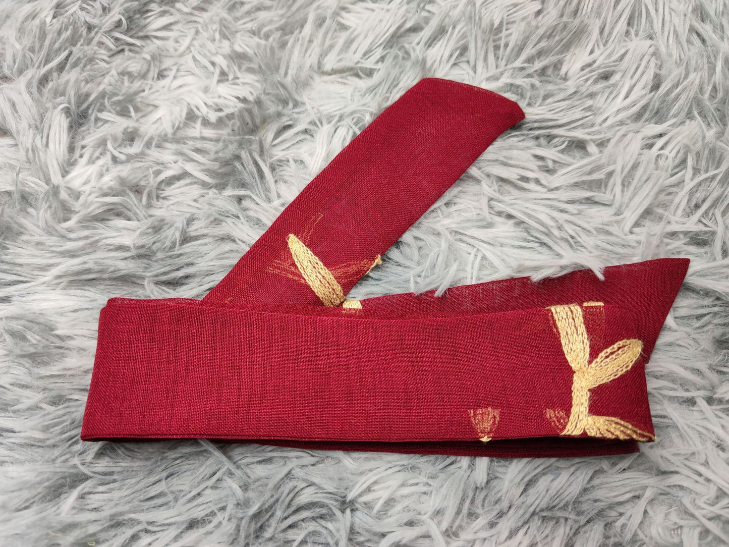 Robe longue brodée en maille tendance pour femme