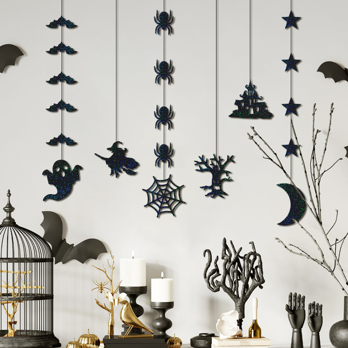 Guirlandes décoratives d'Halloween