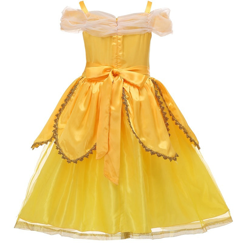 Robe d'Halloween de la Princesse Belle La Belle et la Bête