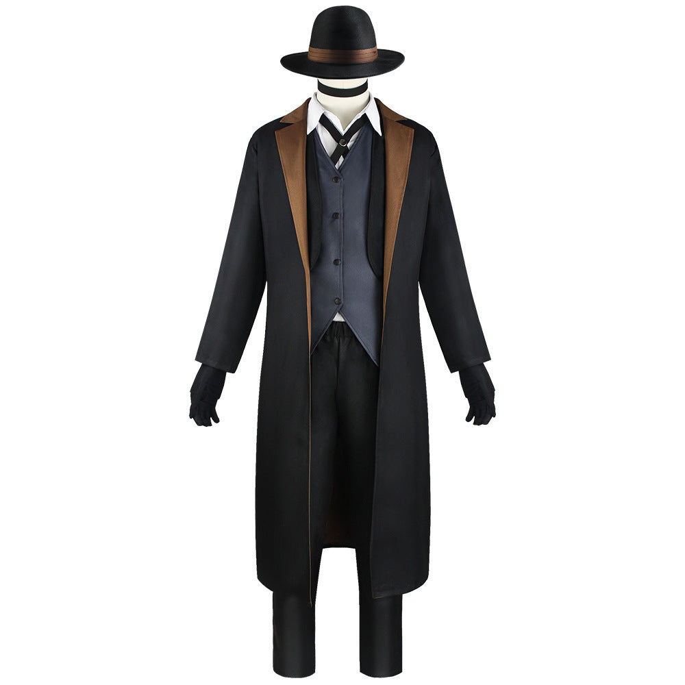 Costume Wenhao Stray Dogs Cos Plaines centrales également cosplay costume de scène