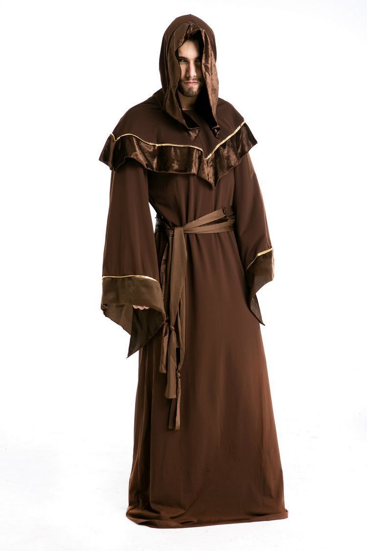 Costume de sorcier d'Halloween pour adulte