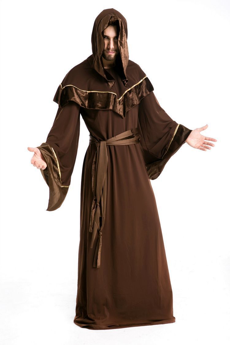 Costume de sorcier d'Halloween pour adulte