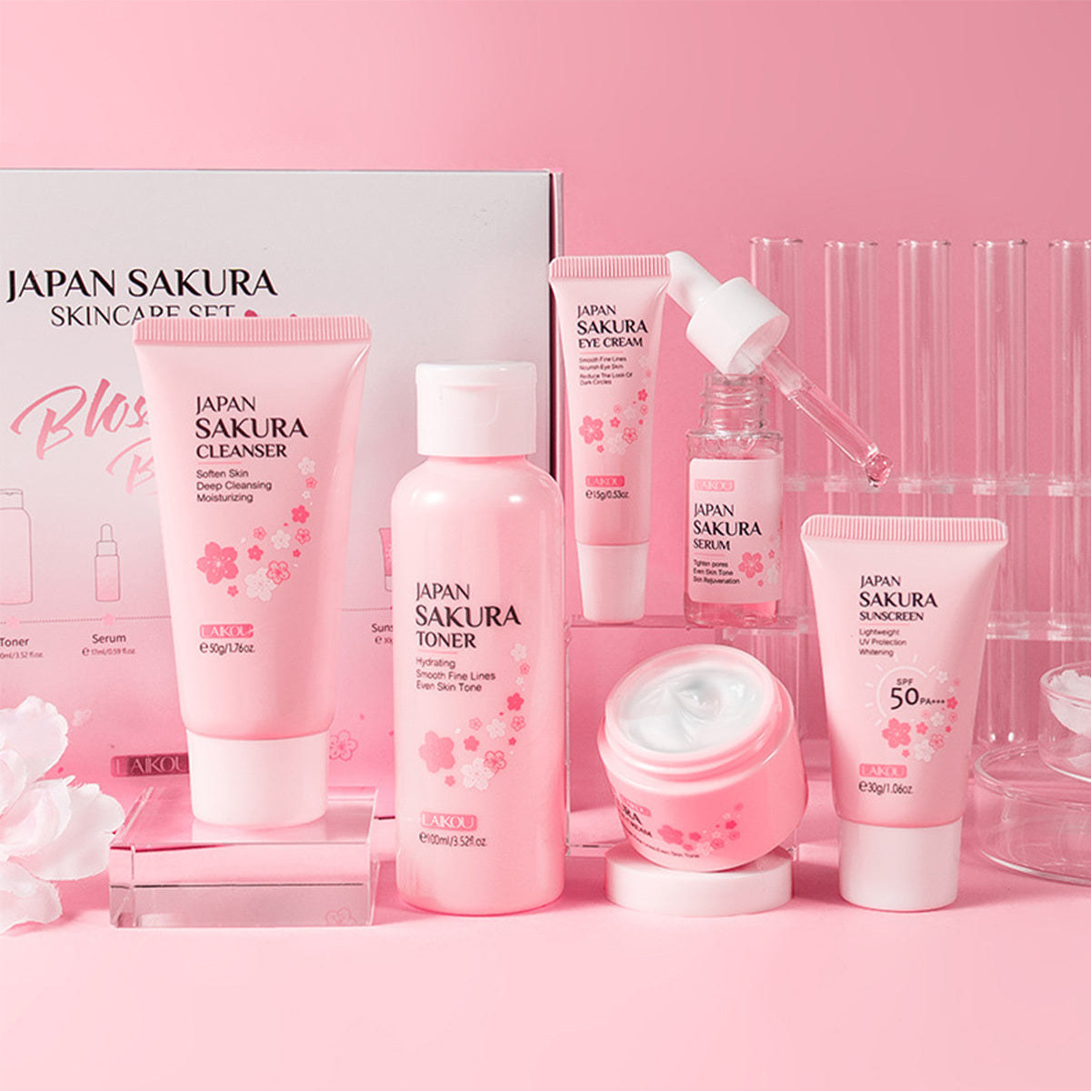 Coffret de soins de la peau JAPAN SAKURA