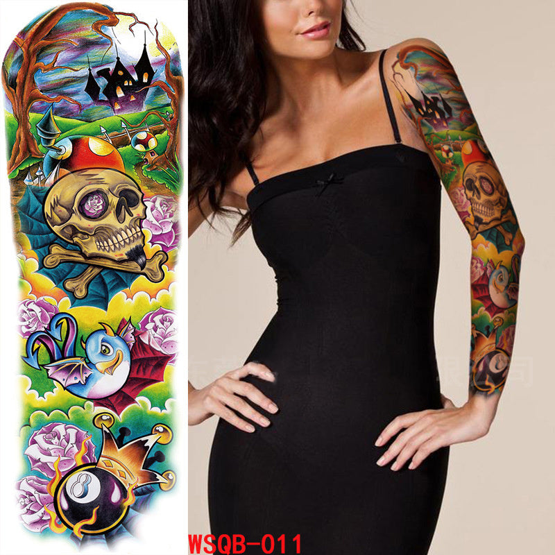 Autocollants de tatouage d'Halloween