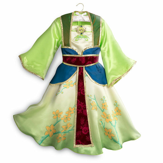 Vêtements de princesse Mulan pour Halloween pour fille