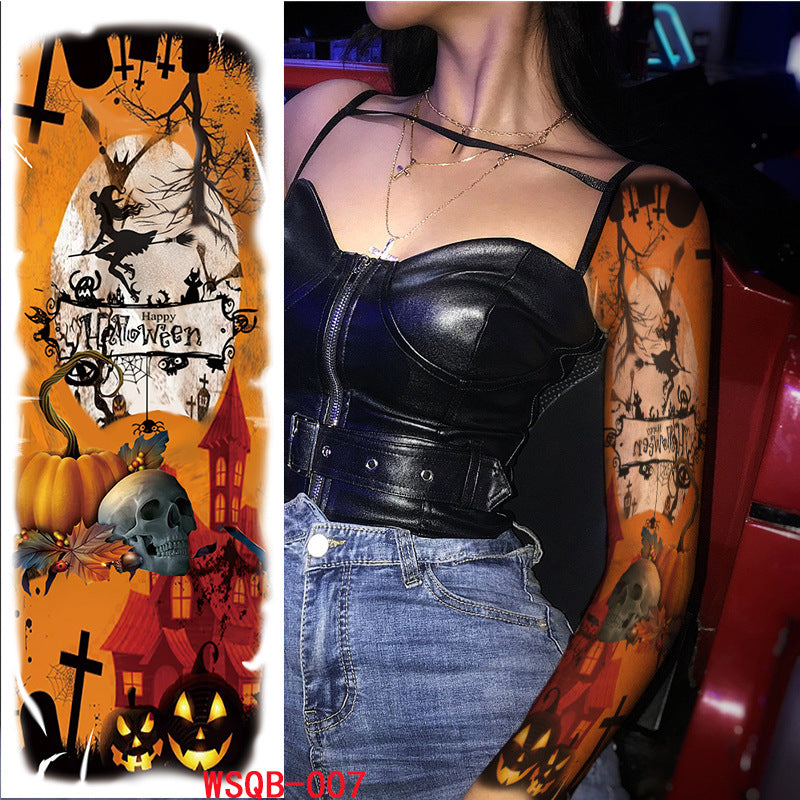 Autocollants de tatouage d'Halloween