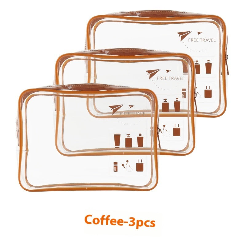 Multi-functional Transparent Travel Waterproof Portable Aviation Plastic Bag