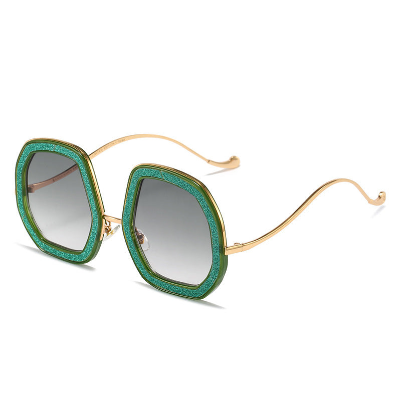 Gafas de sol de moda de marca de moda